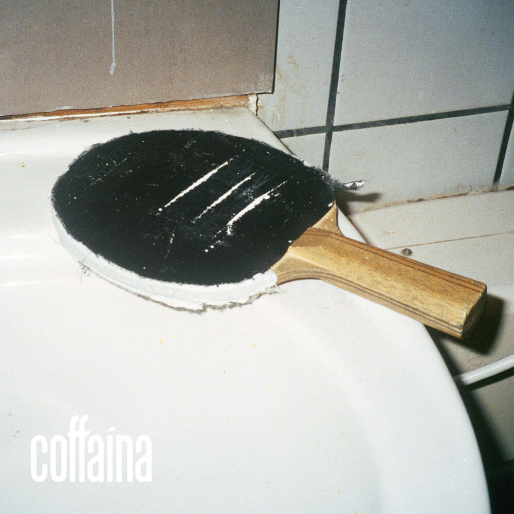 Coffaina Stickers by Javier A Cerrada: Pingpong